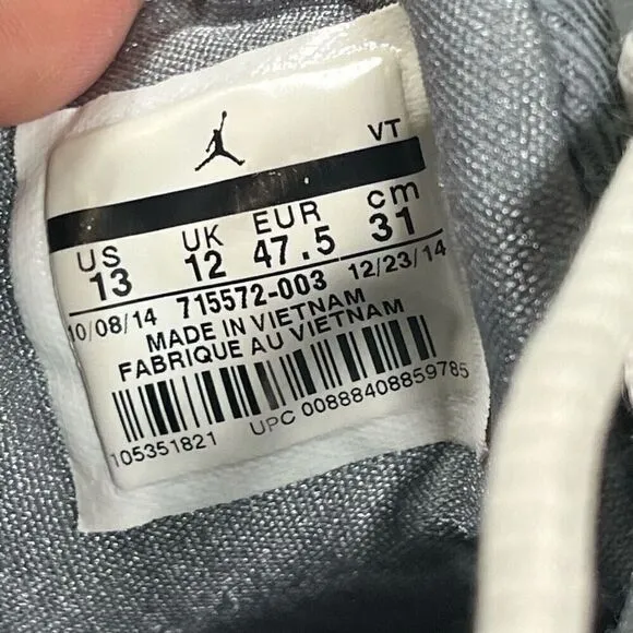 Nike Air Jordan Flight Runner 13 Retro Cool Grey Low Sneakers Shoes Athletic
