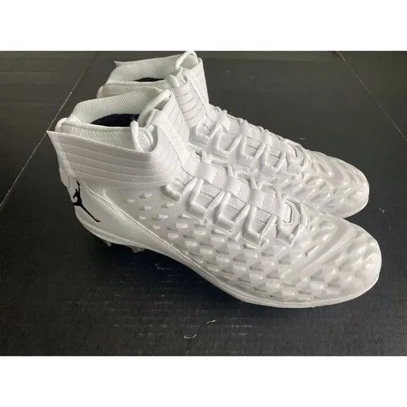 Nike Air Jordan Force Savage Pro 2 Football Cleats White CV1663-103 Men’s 14.5