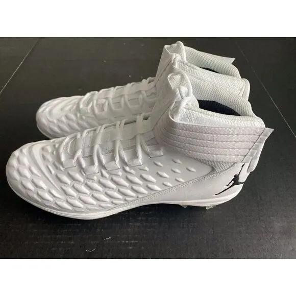 Nike Air Jordan Force Savage Pro 2 Football Cleats White CV1663-103 Men’s 14.5
