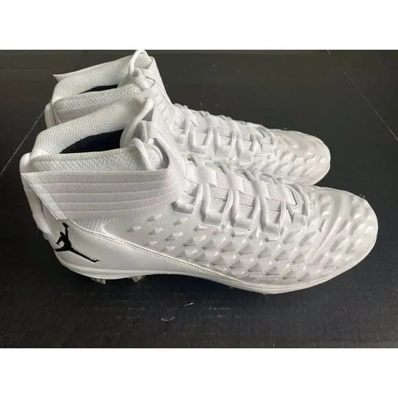 Nike Air Jordan Force Savage Pro 2 Football Cleats White CV1663-103 Men’s 14.5