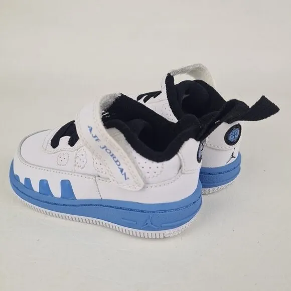 Nike Air Jordan Fusion 9 Toddlers Leather Sneakers White