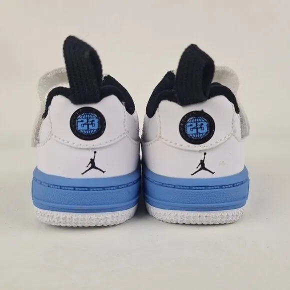 Nike Air Jordan Fusion 9 Toddlers Leather Sneakers White