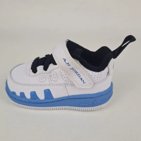Nike Air Jordan Fusion 9 Toddlers Leather Sneakers White