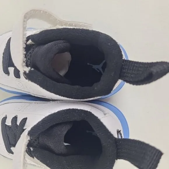 Nike Air Jordan Fusion 9 Toddlers Leather Sneakers White