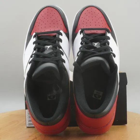 Nike Air Jordan Nu Retro 1 Low Mens Size 10 Shoes Varsity Red Black White NEW