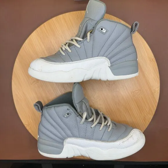 Nike Air Jordan Retro 12 Stealth ‘Cool Gray’ PS Sz 1.5Y