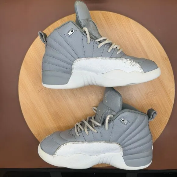 Nike Air Jordan Retro 12 Stealth ‘Cool Gray’ PS Sz 1.5Y