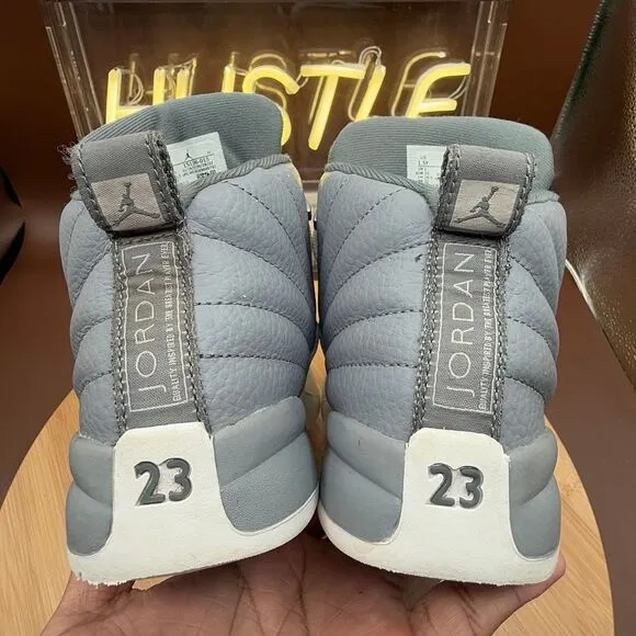 Nike Air Jordan Retro 12 Stealth ‘Cool Gray’ PS Sz 1.5Y
