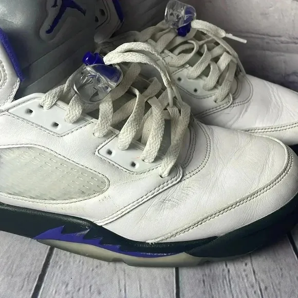 NIKE Air Jordan Retro 5 &quot;Concord&quot; DD0587-141 Mens Size 11 Athletic Sneakers
