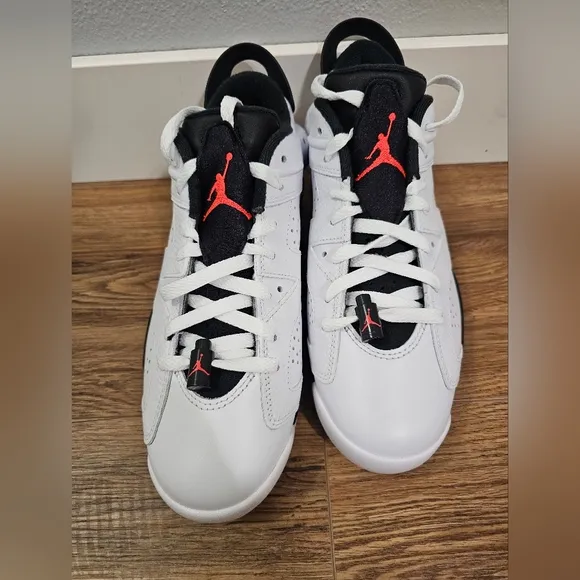 Nike Air Jordan Retro 6 G White Infrared DV1376-106 Men's Size 7.5 Golf Shoes