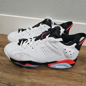 Nike Air Jordan Retro 6 G White Infrared DV1376-106 Men's Size 7.5 Golf Shoes