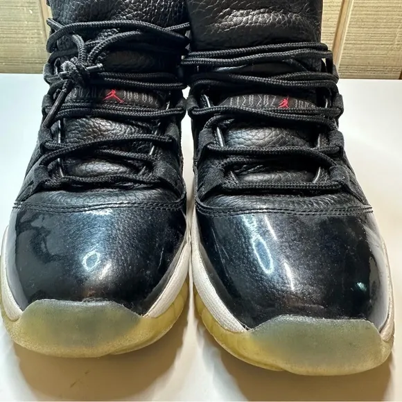 Nike Air Jordan Size 7Y Women’s 8.5  Black Shoes XI 11 Retro 72-10 GS 378038-002
