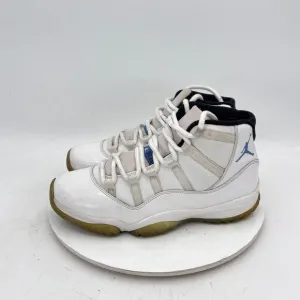 Nike Air Jordan XI 11 Retro Men Size 9.5 378037-117 Legend Blue White Shoes