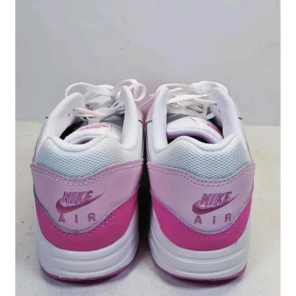 Nike Air Max 1 GS White/Playful Pink/Pink Foam Size 6Y FZ3559 100
