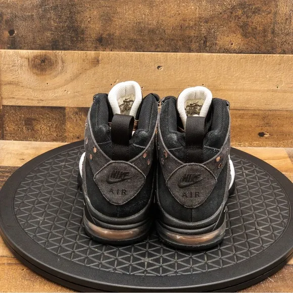 NIKE AIR MAX 2 CB 94 BLACK DENIM MENS ATHLETIC SHOES BASKETBALL RETRO SIZE 7.5