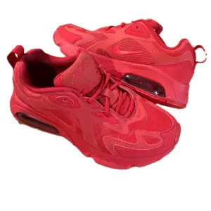 Nike Air Max 200 University Red Grade School GS 6.5Y Running Shoes