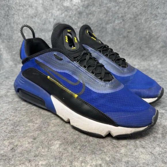 Nike Air Max 2090 Hyper Blue Black Sneakers CV8835-400 Mens Size‎ 12 Shoes