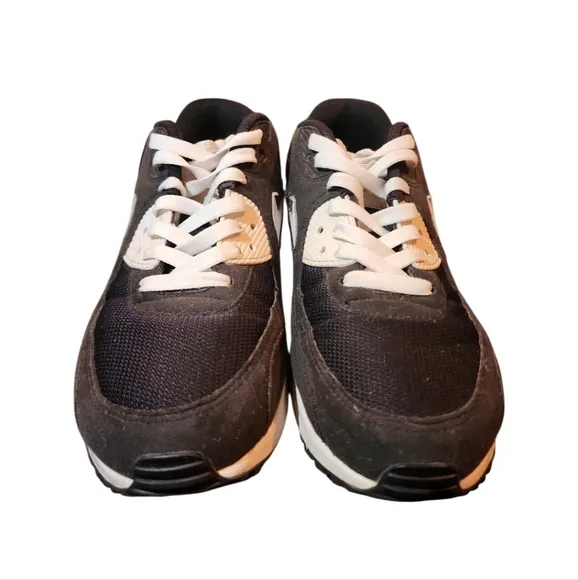NIKE AIR MAX 90 ID BLACK WHITE SIZE MENS 9.5 [931902-992] NIKEiD custom Real Ego