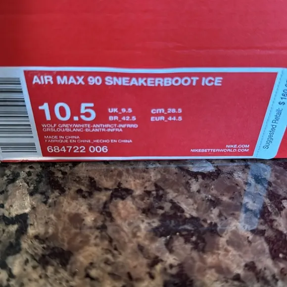 Nike Air Max 90 Skaterboot Ice Sneakers EUC 10.5