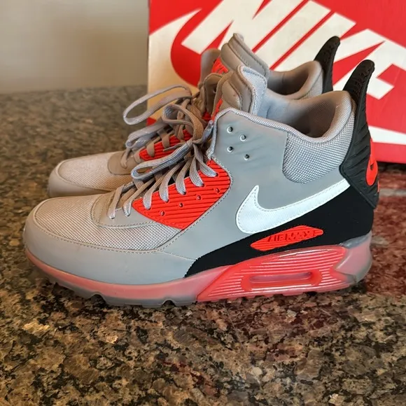 Nike Air Max 90 Skaterboot Ice Sneakers EUC 10.5