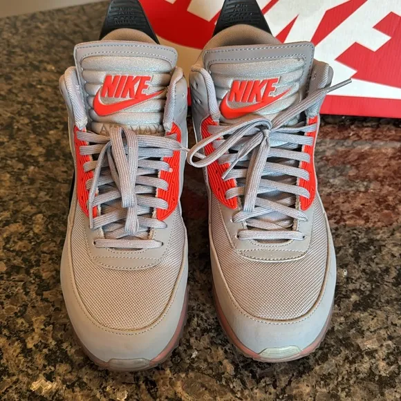 Nike Air Max 90 Skaterboot Ice Sneakers EUC 10.5