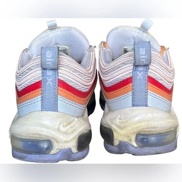 Nike Air Max 97 Grey Light Thistle Shoes Womens Size 6 Retro Sneakers CW5588-001