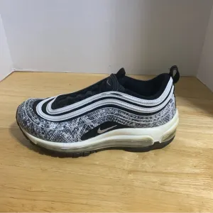 Nike Air Max 97 Snakeskin Cocoa Snake Black White CT1549-001 Women Shoe Size 7.5
