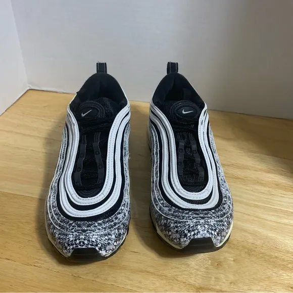 Nike Air Max 97 Snakeskin Cocoa Snake Black White CT1549-001 Women Shoe Size 7.5