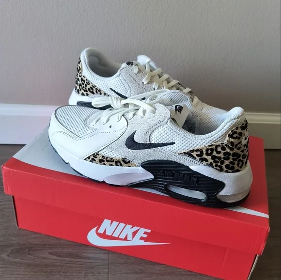 Nike Air Max Excee Leopard Print Women's Sneakers Shoes New In Box