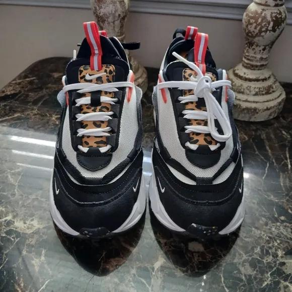Nike Air Max Furyosa Streetwear/Lifestyle Platform Leopard Shoes Size 7.5 Women