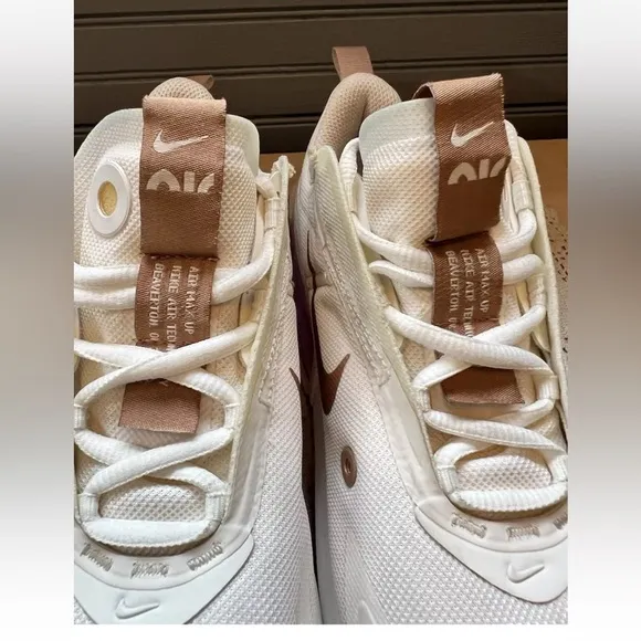 Nike Air Max Up Sneakers in Sail Metallic Red Bronze Size 8.5 Women's