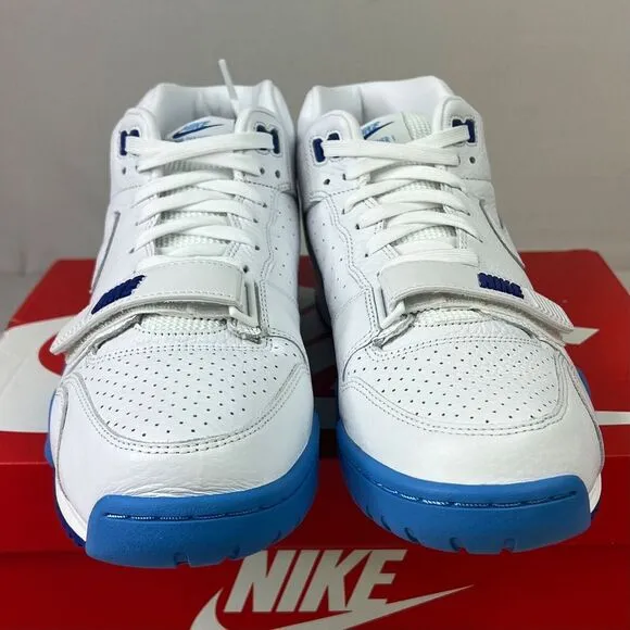 Nike Air Trainer 1‎ Shoes White University Blue DR9997-100 Men's Size 10