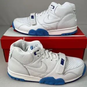 Nike Air Trainer 1‎ Shoes White University Blue DR9997-100 Men's Size 10