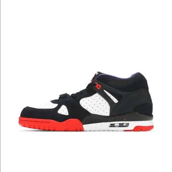 Nike Air Trainer 3 Sneakers Dracula Edition 2020 Size 11.5 Mens Black Red Purple