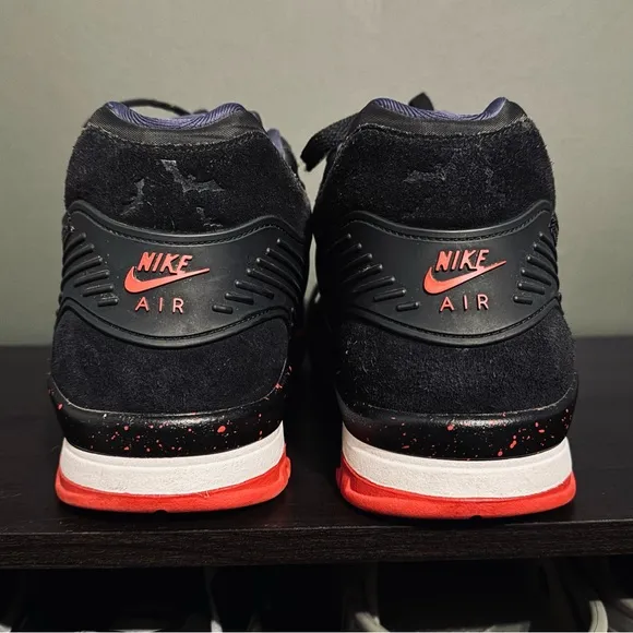 Nike Air Trainer 3 Sneakers Dracula Edition 2020 Size 11.5 Mens Black Red Purple