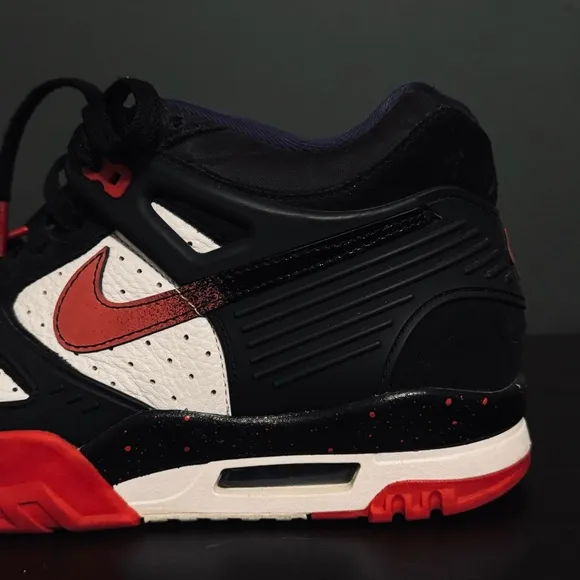Nike Air Trainer 3 Sneakers Dracula Edition 2020 Size 11.5 Mens Black Red Purple