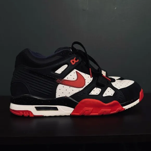Nike Air Trainer 3 Sneakers Dracula Edition 2020 Size 11.5 Mens Black Red Purple