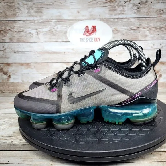 Nike Air VaporMax 2019 Youth 6Y/Women's Size 7.5 Low Thunder Grey Athletic Shoes