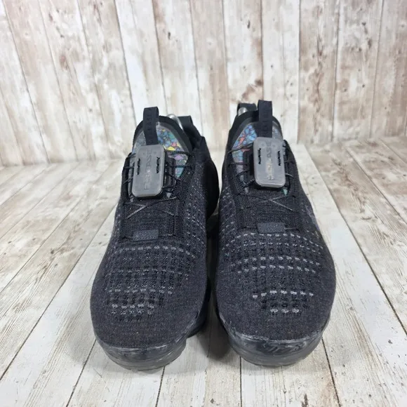 Nike Air VaporMax 2020 Flyknit Black Running Shoes Sneakers CJ6740-002 Size 7