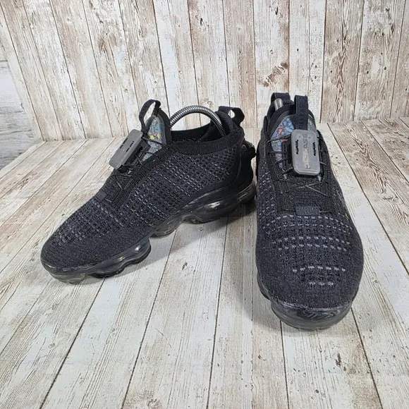 Nike Air VaporMax 2020 Flyknit Black Running Shoes Sneakers CJ6740-002 Size 7