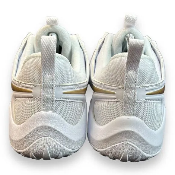 Nike Air Zoom Hyperace 2 SE White Metallic‎ Gold Volleyball Shoes Men Size 9.5