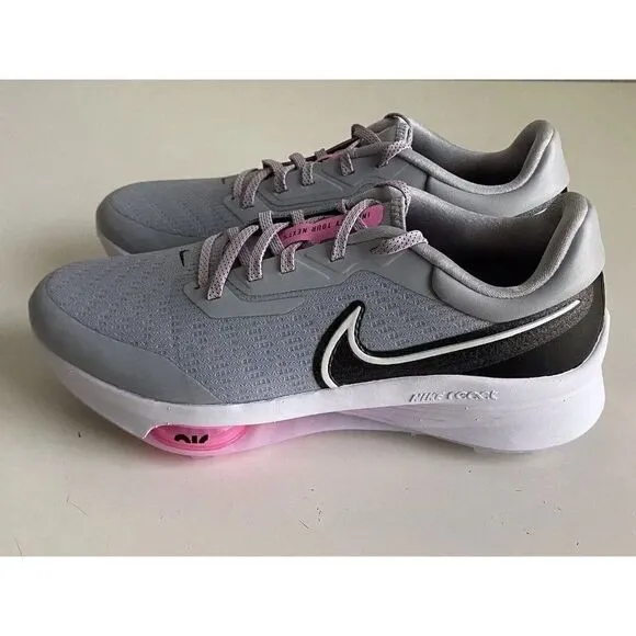 Nike Air Zoom Infinity Tour Next Golf Shoes Wolf Grey Pink DC5221-060 Men’s Sz 9