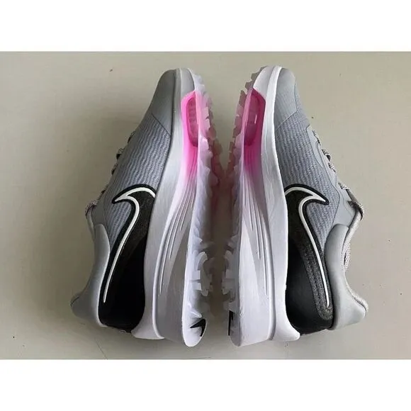 Nike Air Zoom Infinity Tour Next Golf Shoes Wolf Grey Pink DC5221-060 Men’s Sz 9