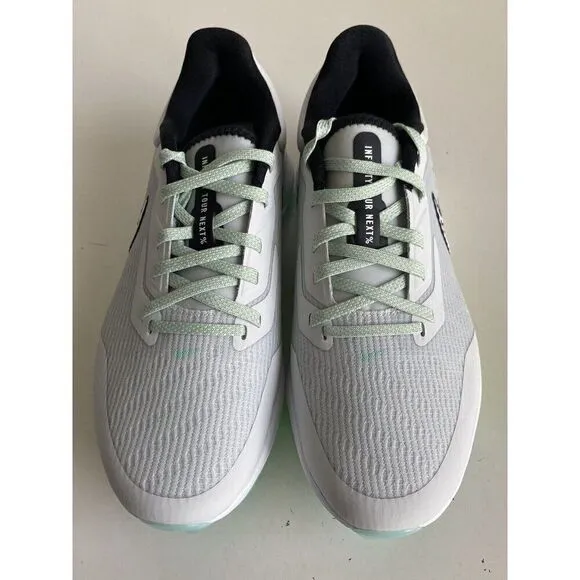 Nike Air Zoom Infinity Tour NEXT%  White Volt DC5221-001 Men's Sz 8