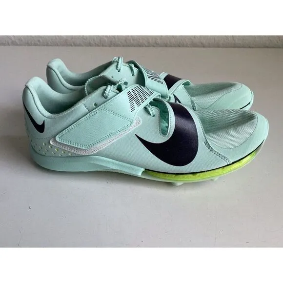 Nike Air Zoom LJ Elite Mint Foam Green Dr9924-300 Men's Size 10 Track Spikes