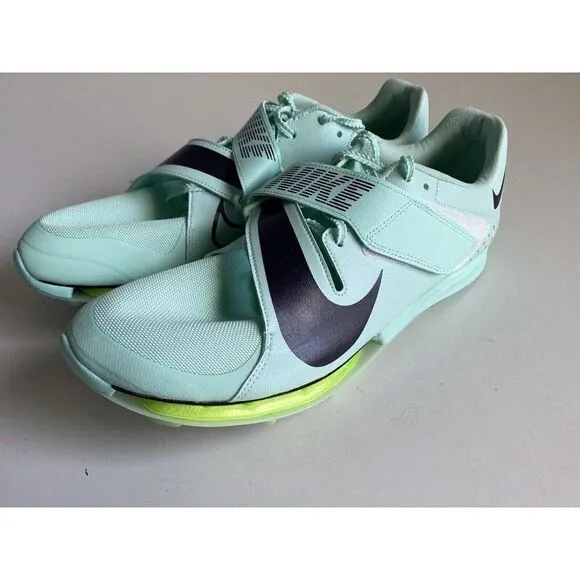 Nike Air Zoom LJ Elite Mint Foam Green Dr9924-300 Men's Size 10 Track Spikes