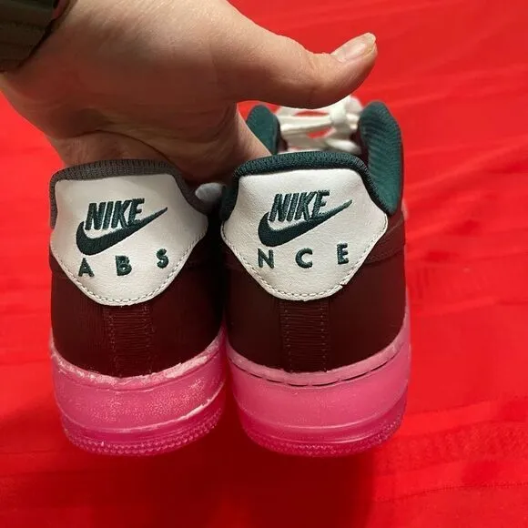 Nike Air Force 1 Red Pink Custom Painted Sneakers Shoes Men’s Size 7