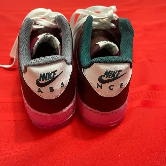 Nike Air Force 1 Red Pink Custom Painted Sneakers Shoes Men’s Size 7