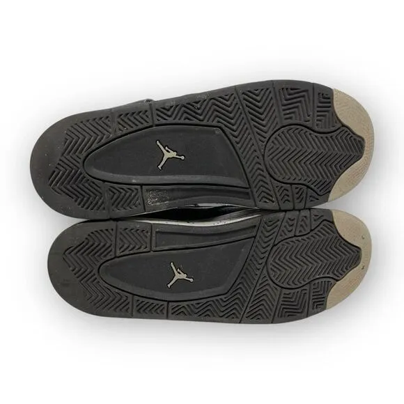 Nike Air Jordan 4 Retro BG Oreo Athletic Shoes 408452-003 Youth Size 5.5Y