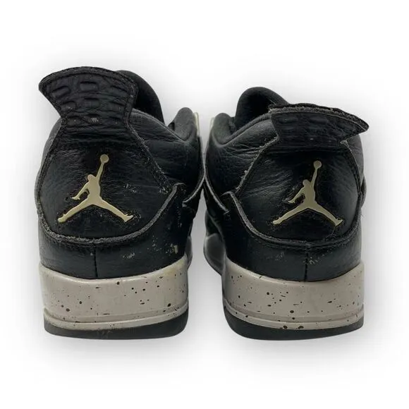 Nike Air Jordan 4 Retro BG Oreo Athletic Shoes 408452-003 Youth Size 5.5Y